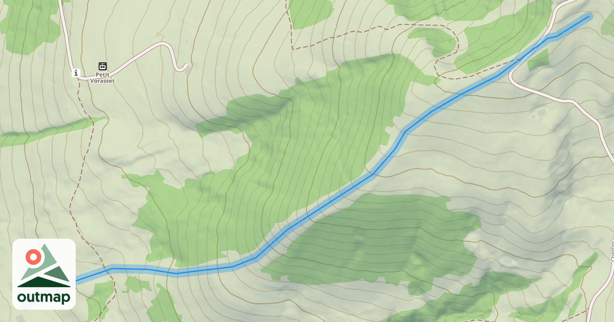 Map of Belle d'Arbois