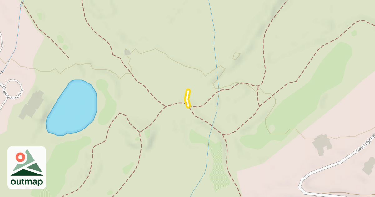 Map of Gold Run