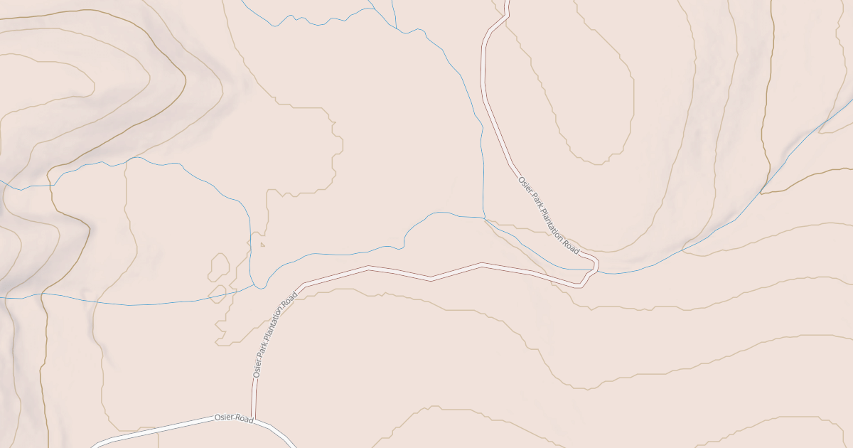 Map preview of OSIER PARK PLANTATION