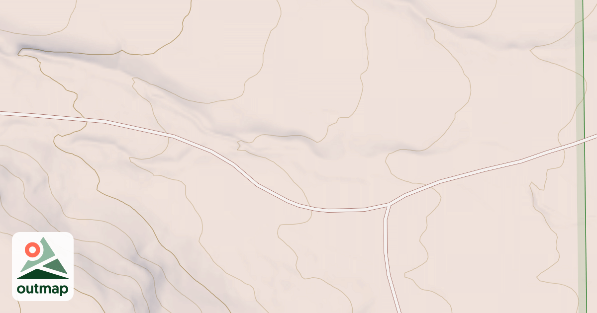 Map of HOT SPRING WEST