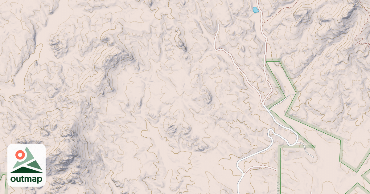 Map of IRON CREEK BR 1F