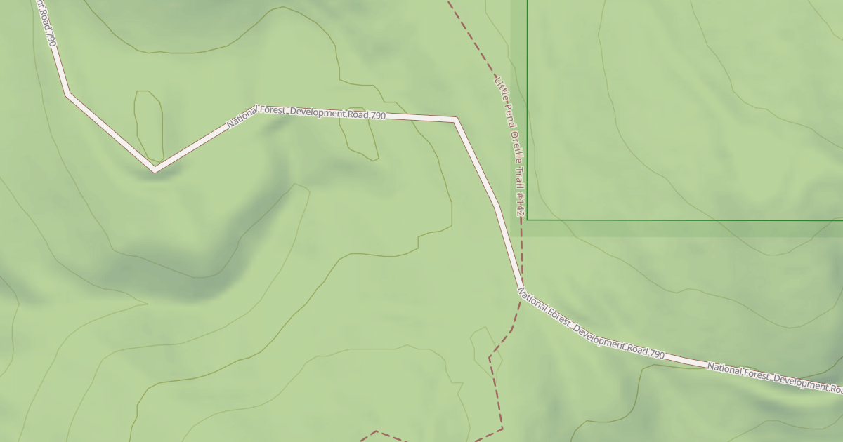 Map preview of THOMAS MTN