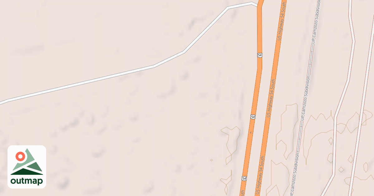 Map of Red Sands Ohv - Trail System
