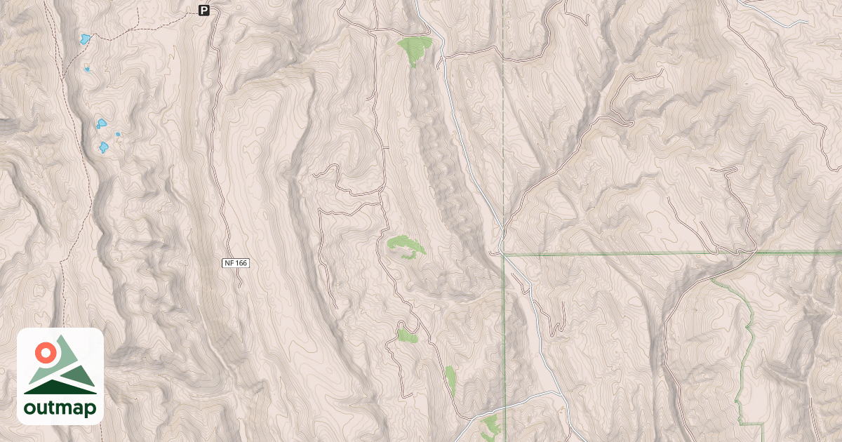 Map of LITTLE FALL-INDIAN CREEK
