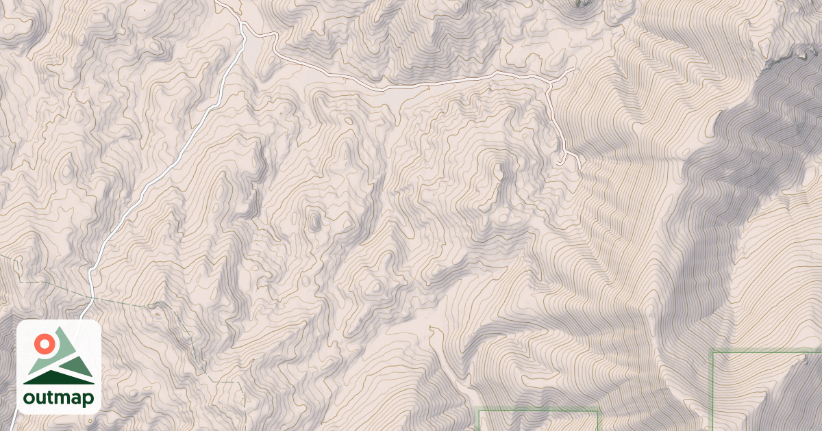 Map of DRY FORK CR
