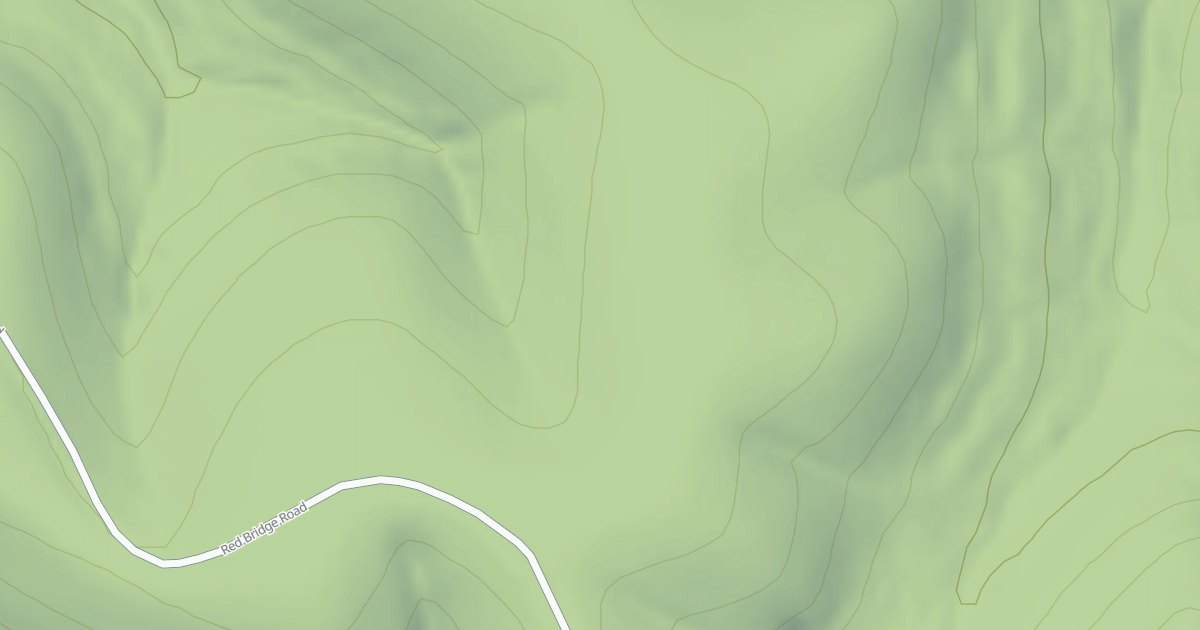 Map preview of PECKOUT RIDGE ROAD