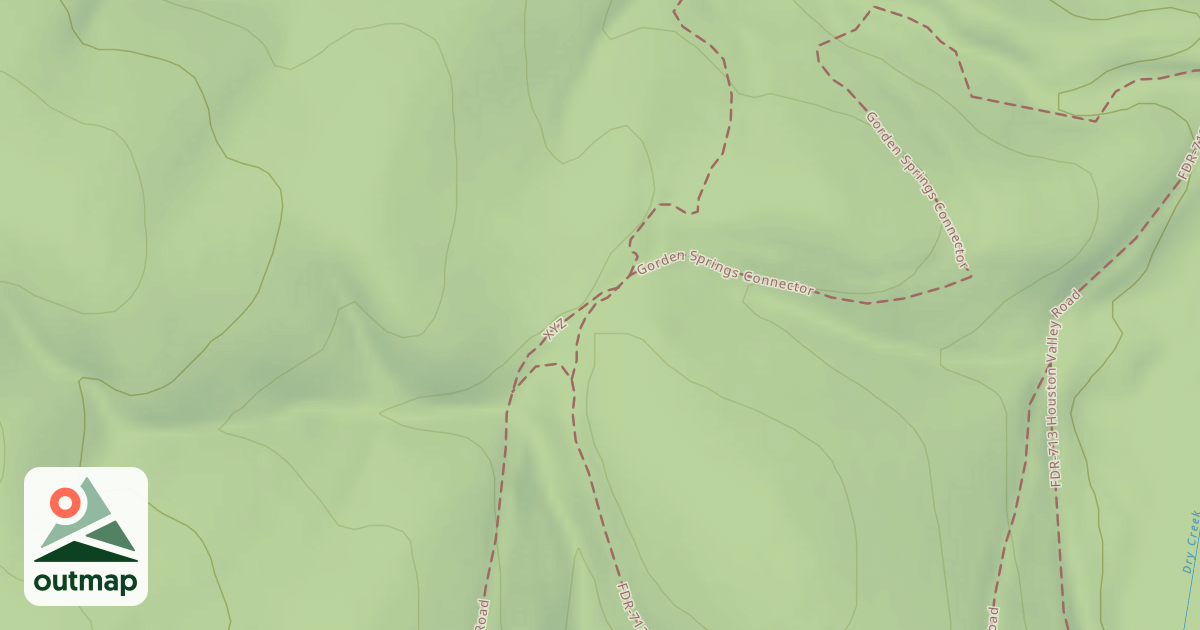 Map of Gordon Springs Connector