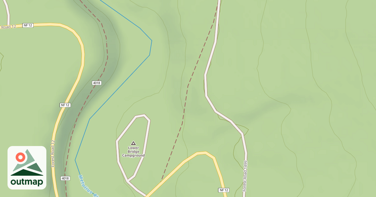 Map of USFS Motor Vehicle Use Map Roads {6A5E4FEA-4968-4E0A-AFE0-501A364FD18B}