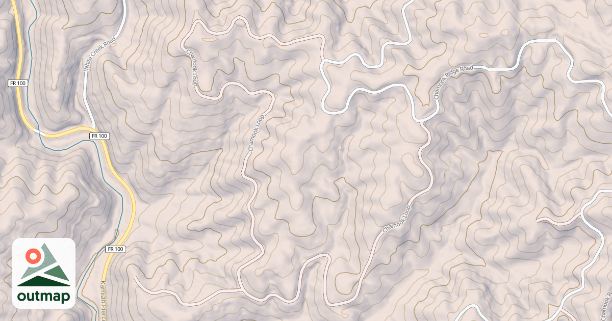 Map of CHAMOOK LOOP