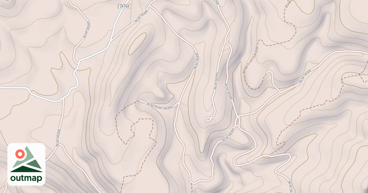 Map of BLM National GTLF Public Motorized Roads ecb28482-5655-43ba-8057-e51cca563d5a