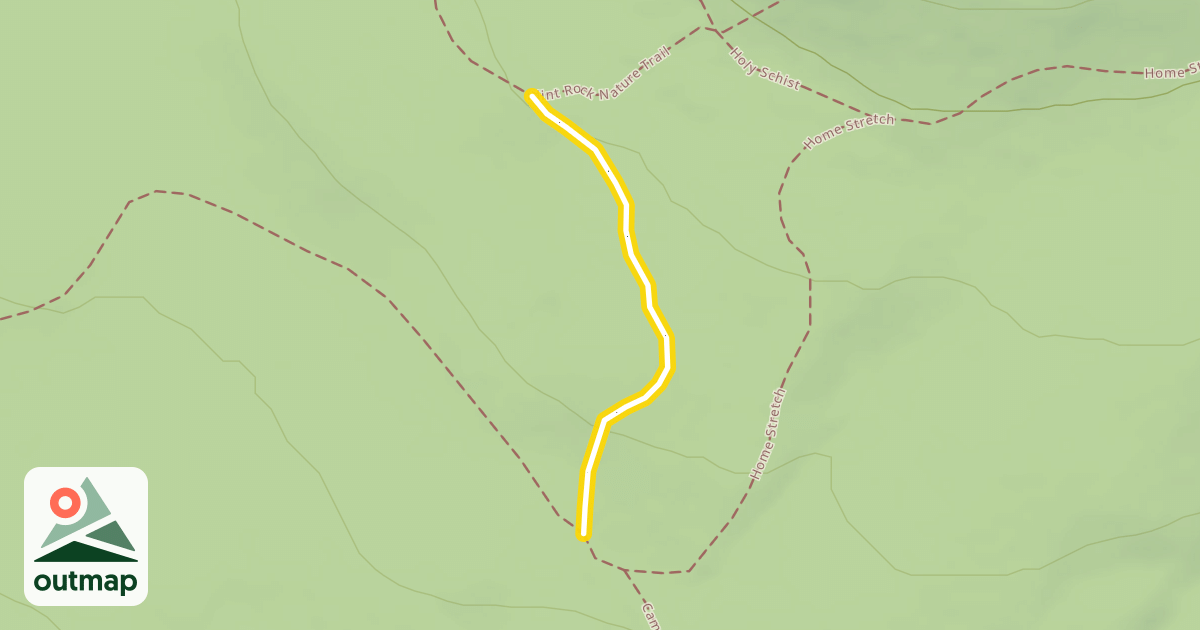 Map of Campground Trail