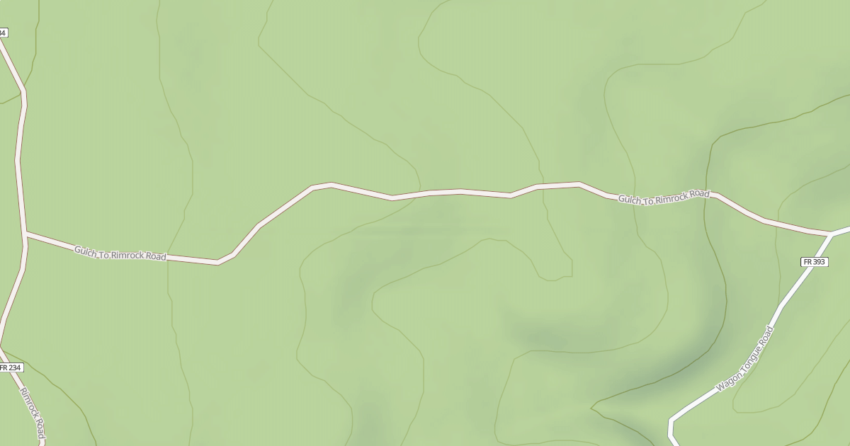 Map preview of GULCH TO RIMROCK