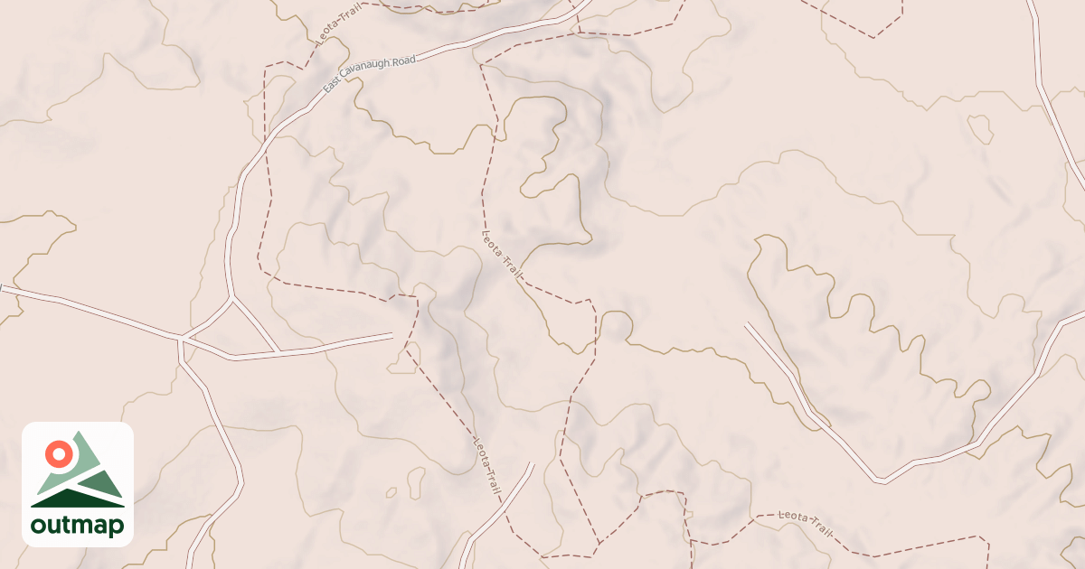 Map of Leota Trail