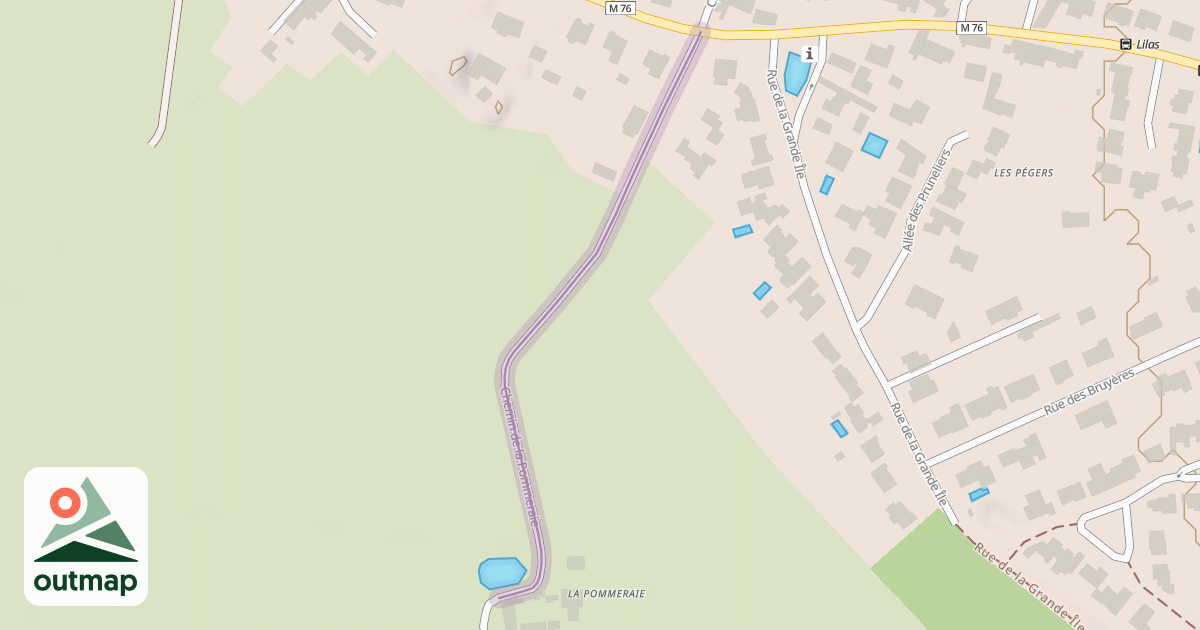 Map of Chemin de la Pommeraie