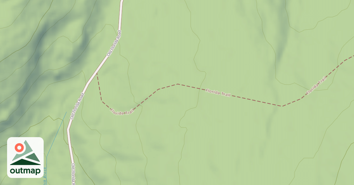 Map of Florida Trail