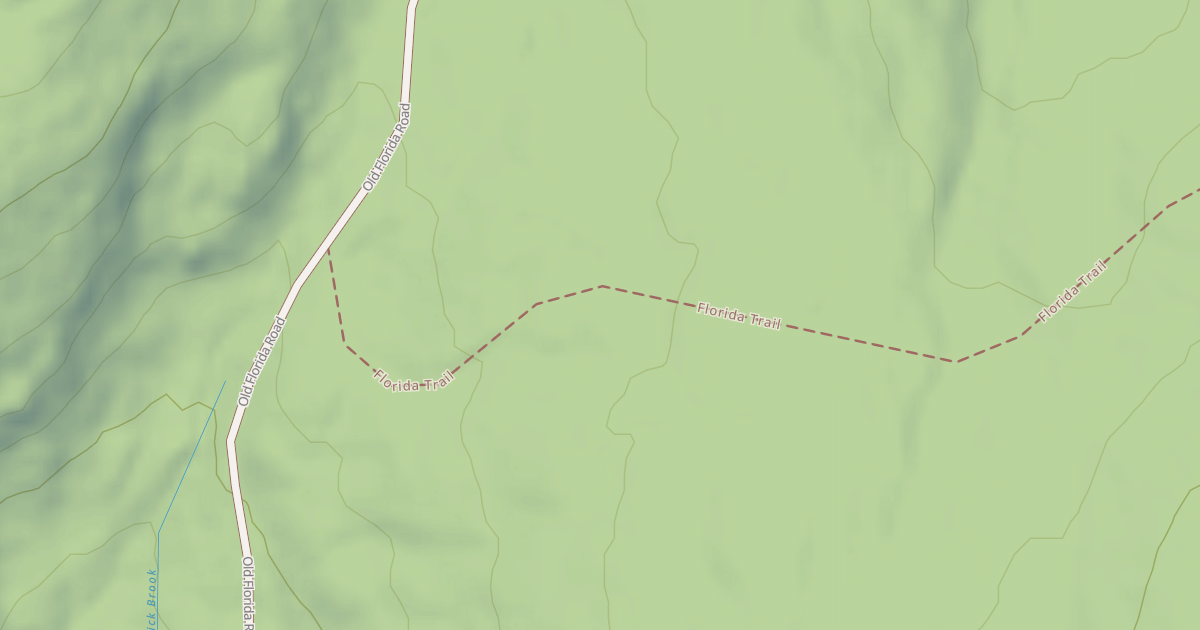 Map preview of Florida Trail