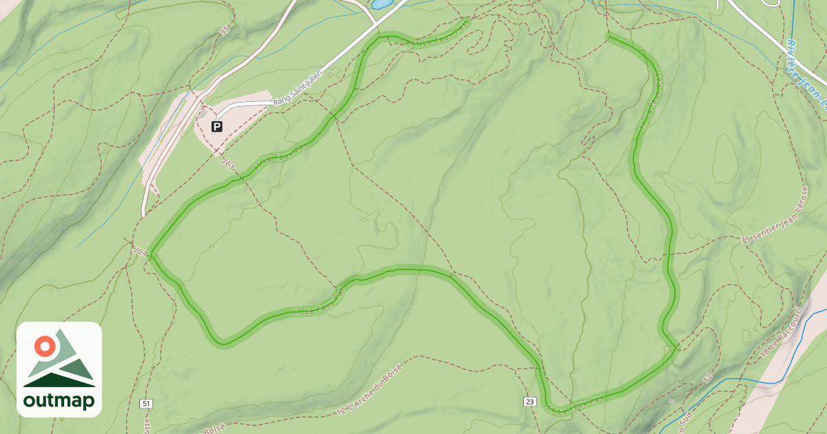 Map of 11 La Faux Pas