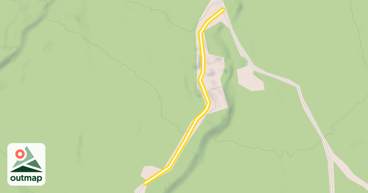 Map of To Junction Rock
