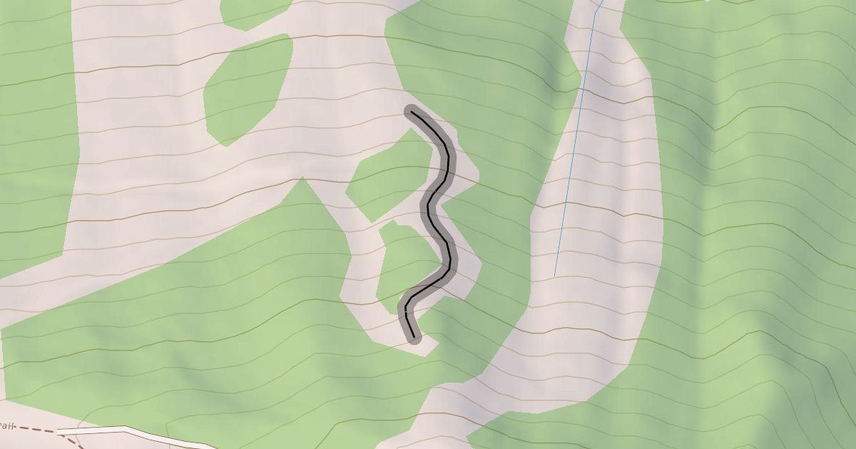 Map preview of East 'S' Chute