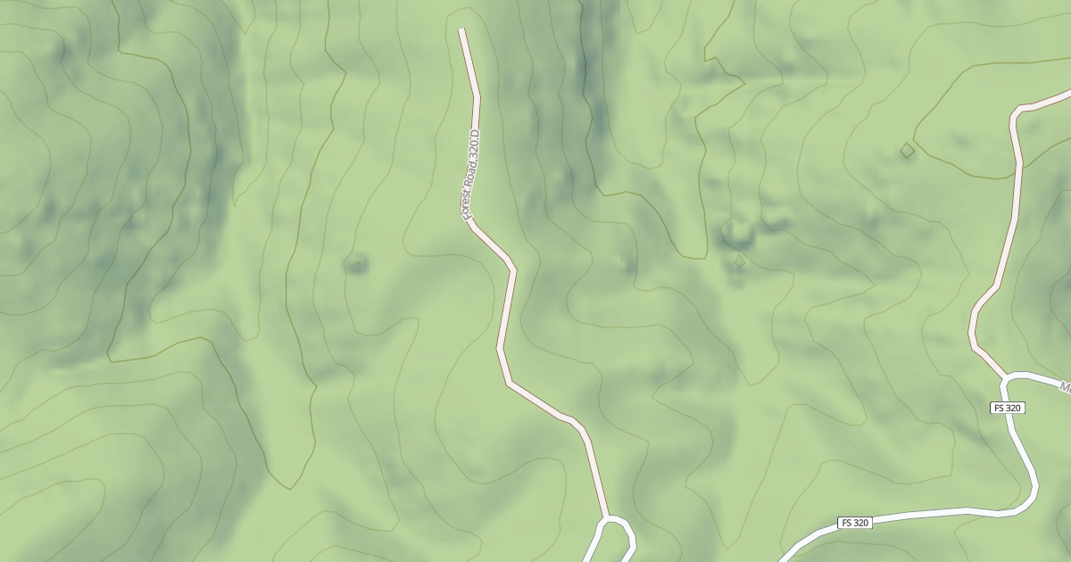 Map preview of MOUNT HERMAN SPUR NORTH