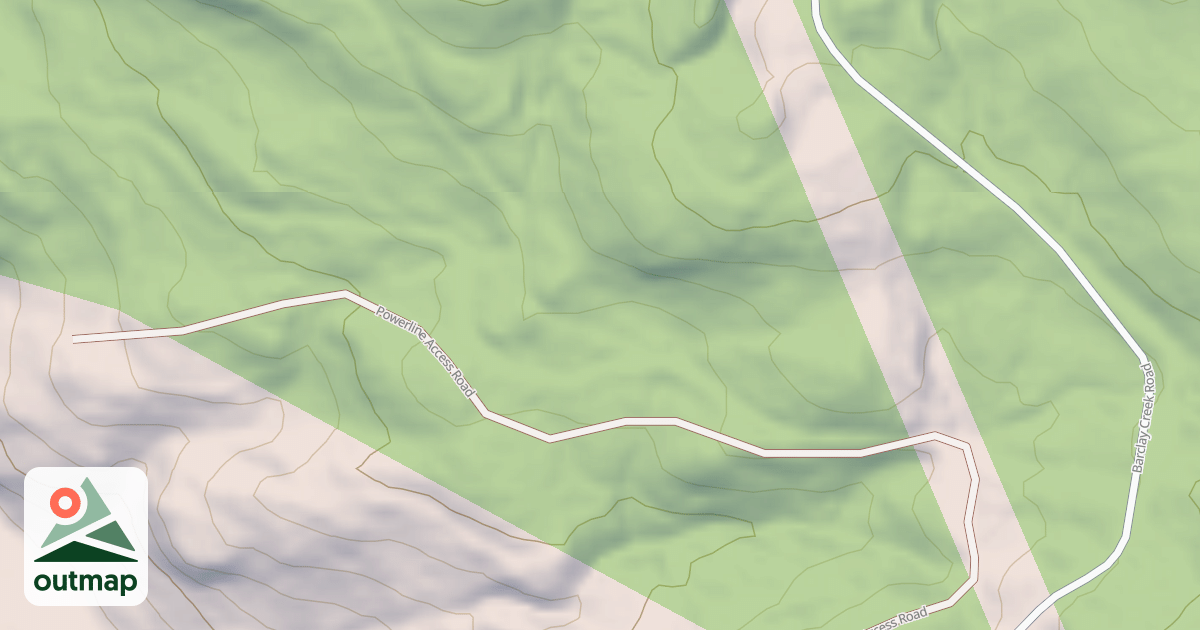 Map of POWERLINE ACCESS