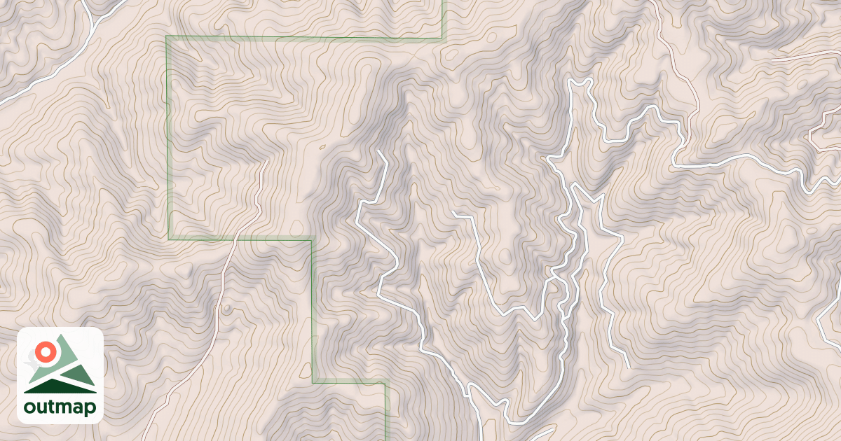 Map of TREASURE GULCH