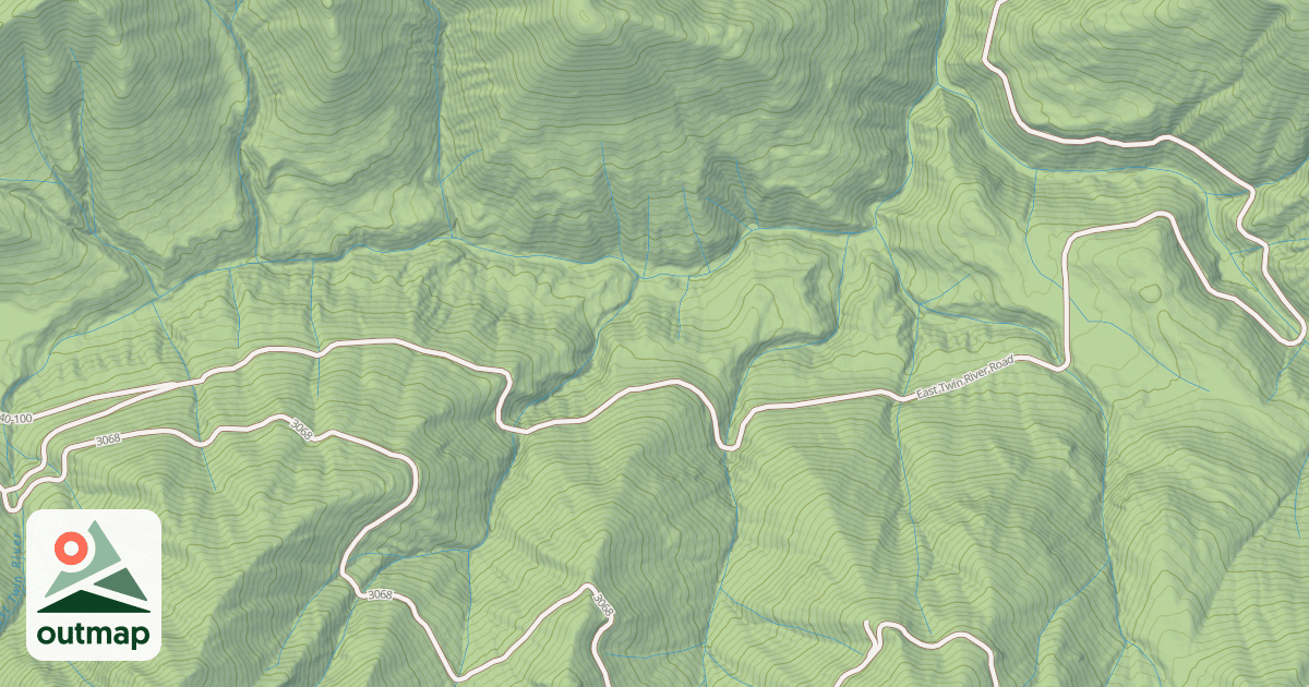 Map of KLOSHE NANITCH LOOK OUT