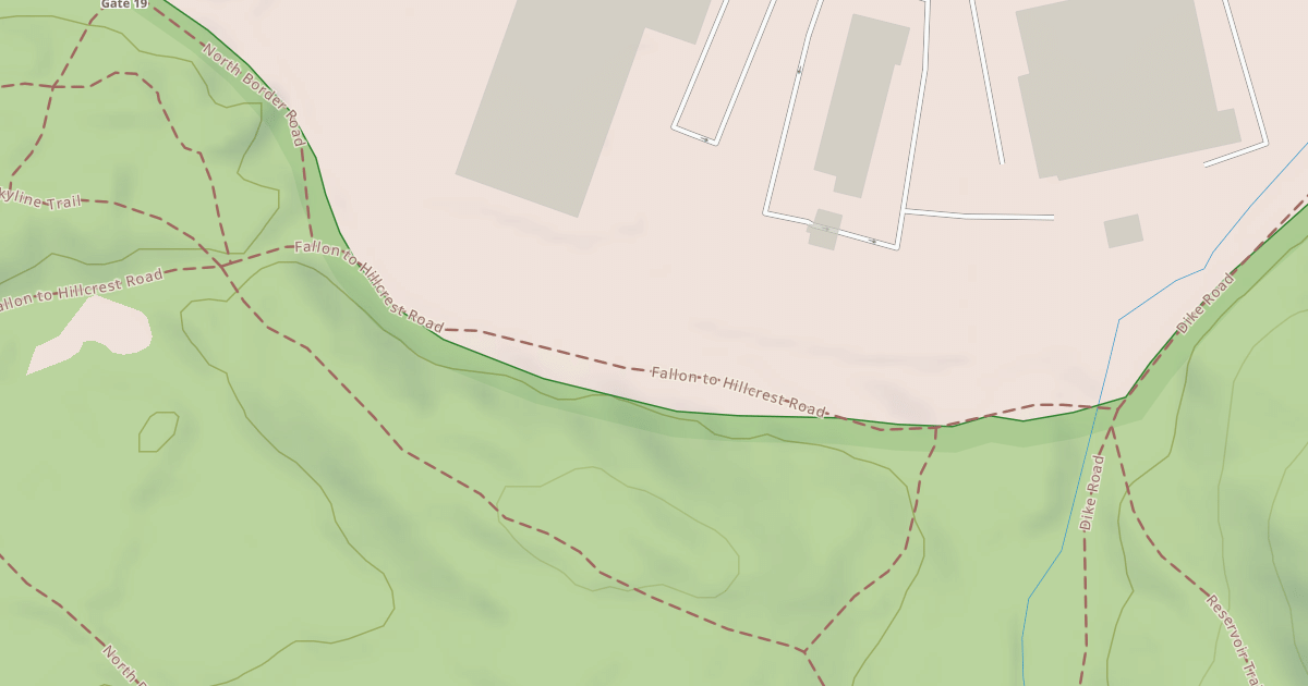 Map preview of Mountain Bike Loop