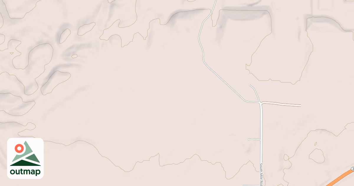 Map of Mississippi River Northwood's Trail