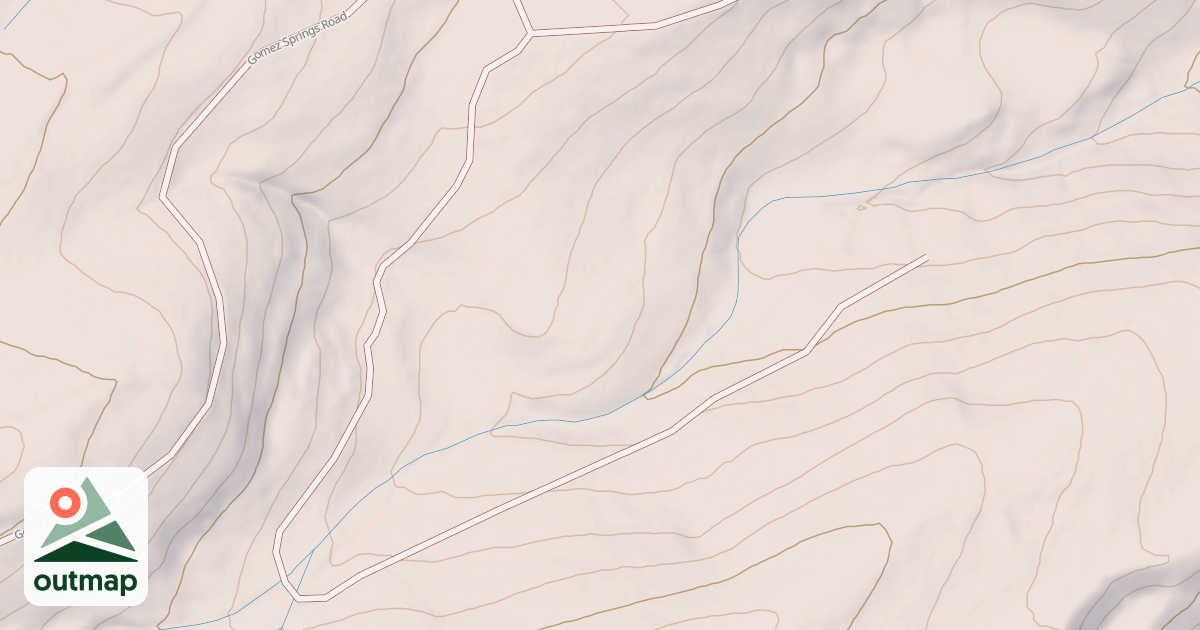 Map of GOMEZ SPRINGS