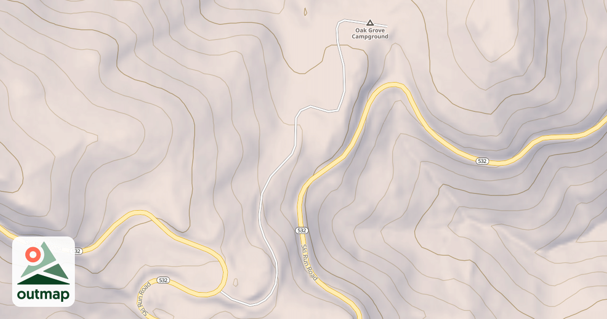 Map of OAK GROVE CG