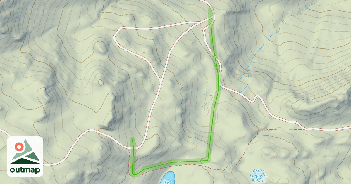 Map of Cabane