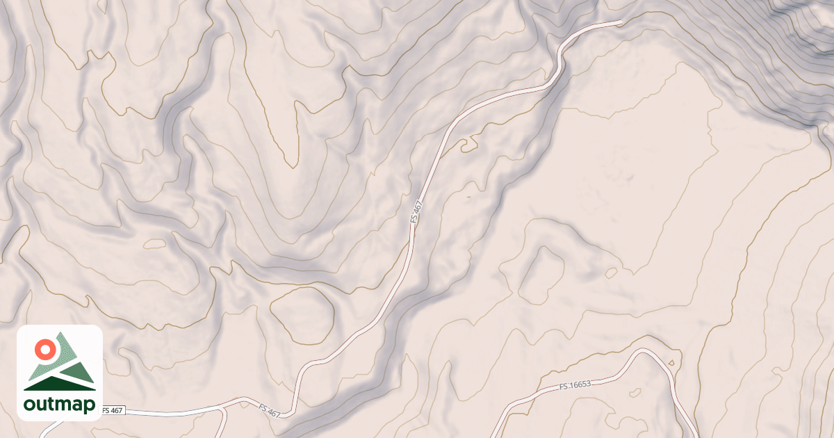 Map of CHAFFIN PACK CAMP UPPER