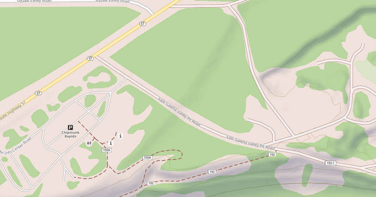 Map preview of EAST SQUAW VALLEY PIT