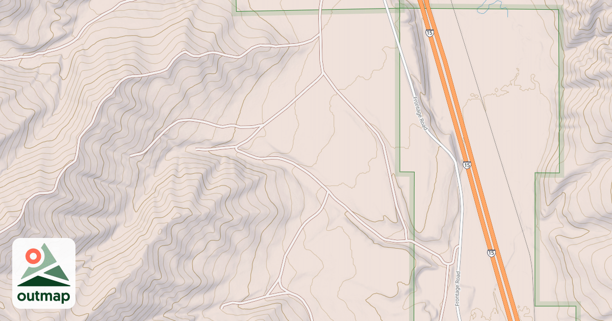 Map of THOMAS DRAW