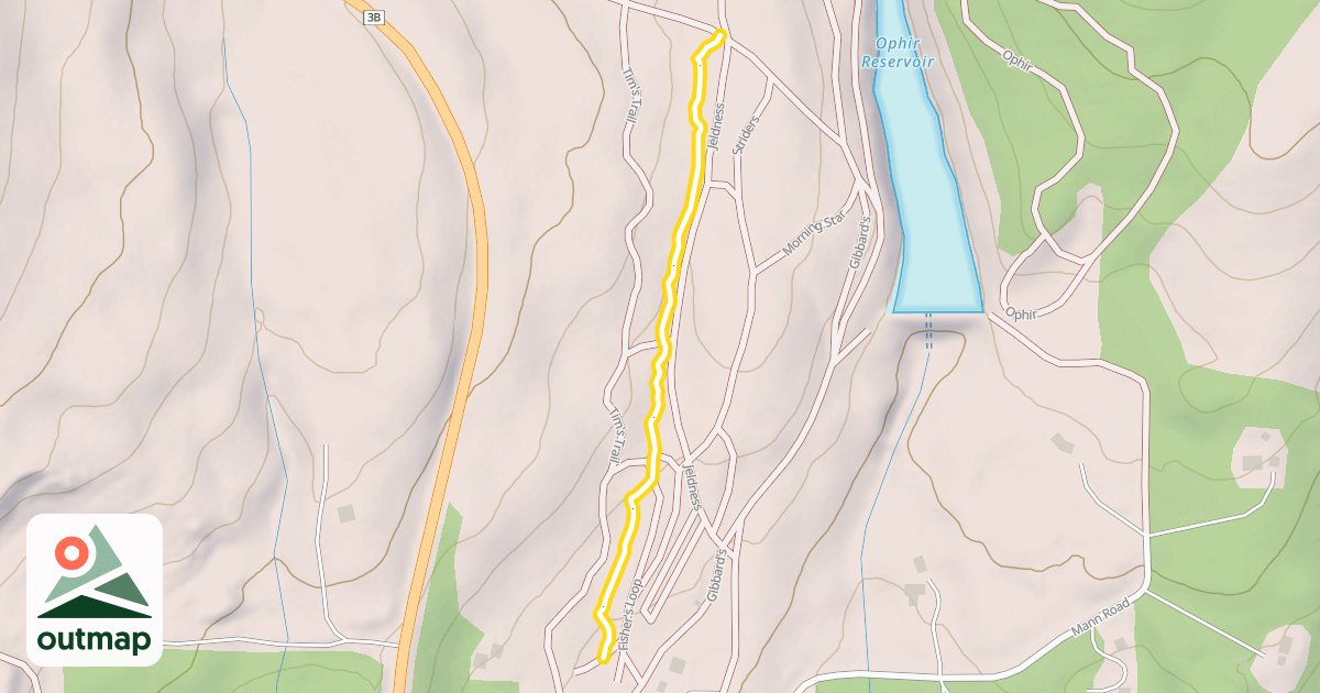 Map of Adventure Trail
