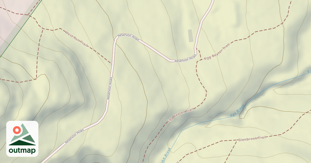 Map of Egg Beater Trail