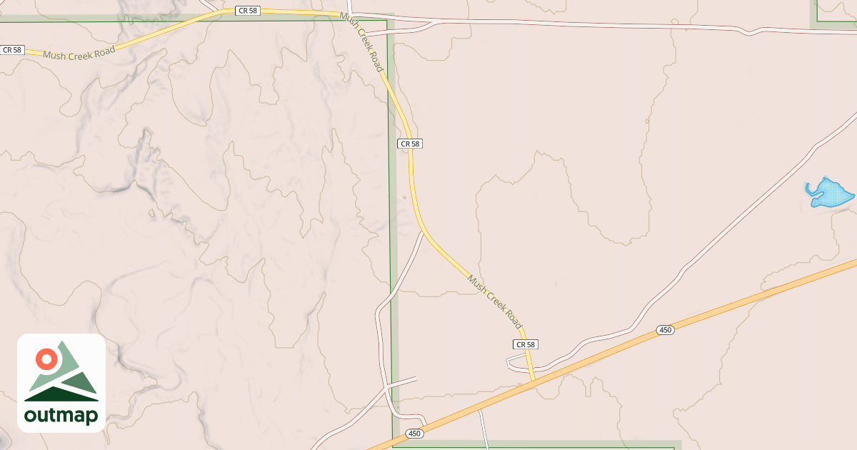 Map of 1238.A