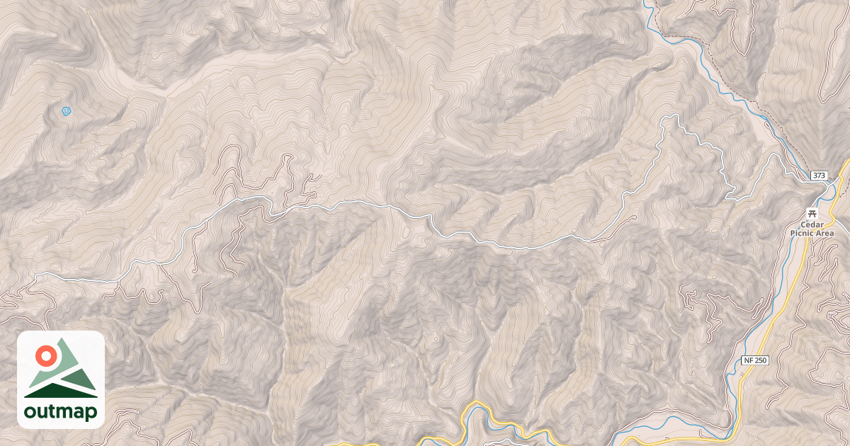 Map of FLY HILL