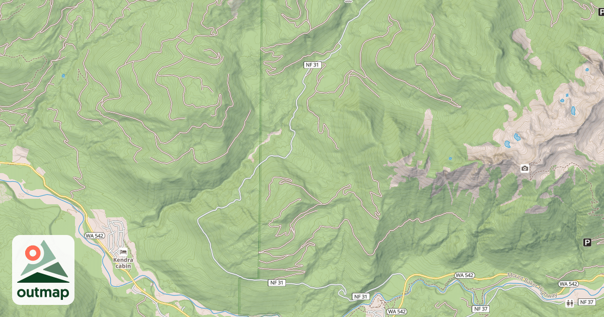Map of CANYON CR