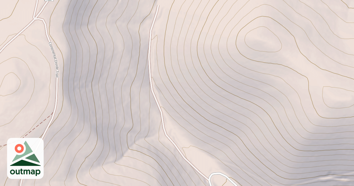 Map of GOLD CREEK