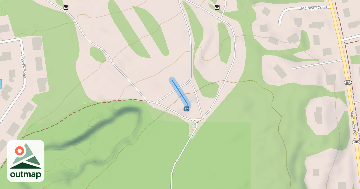 Map of Sandler's Trail