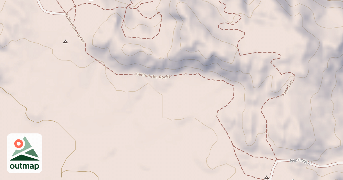 Map of Behind The Rocks