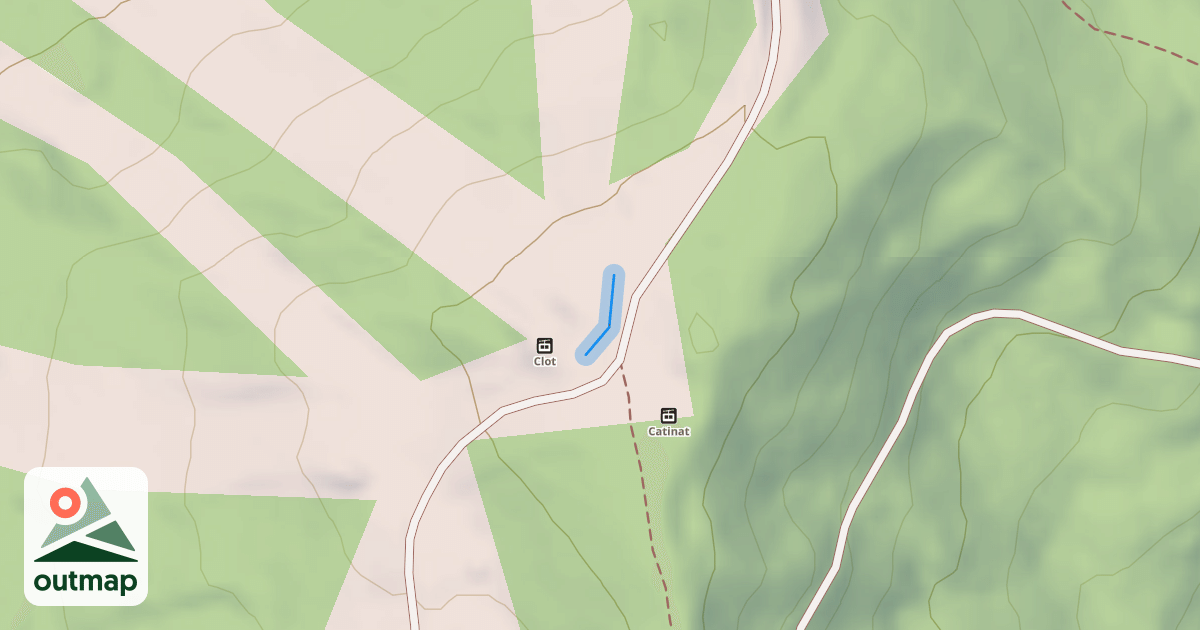 Map of Les Pylônes