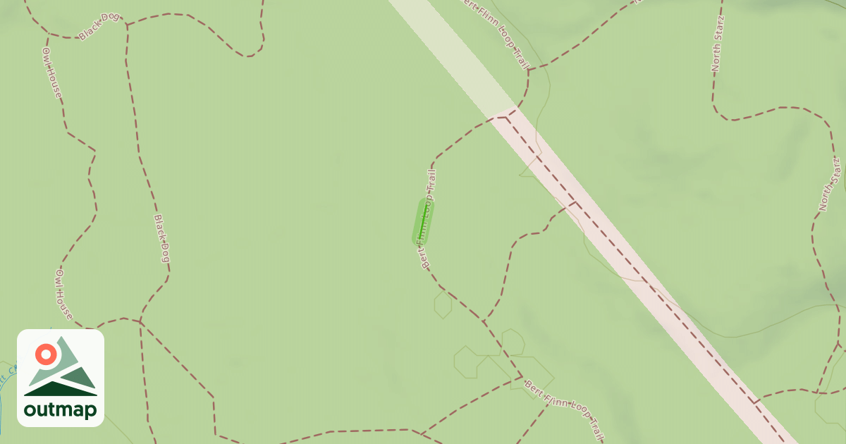 Map of Bert Flinn Loop Trail
