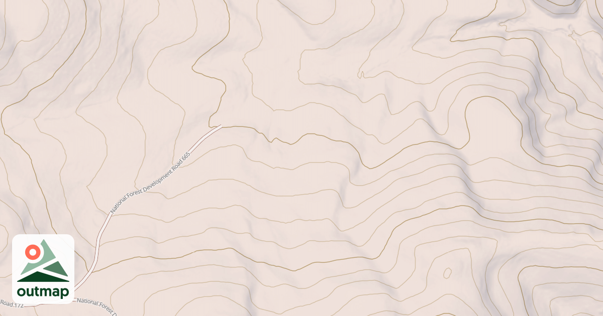 Map of CHICKEN CREEK RD