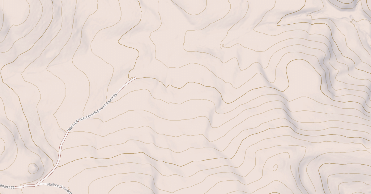 Map preview of CHICKEN CREEK RD