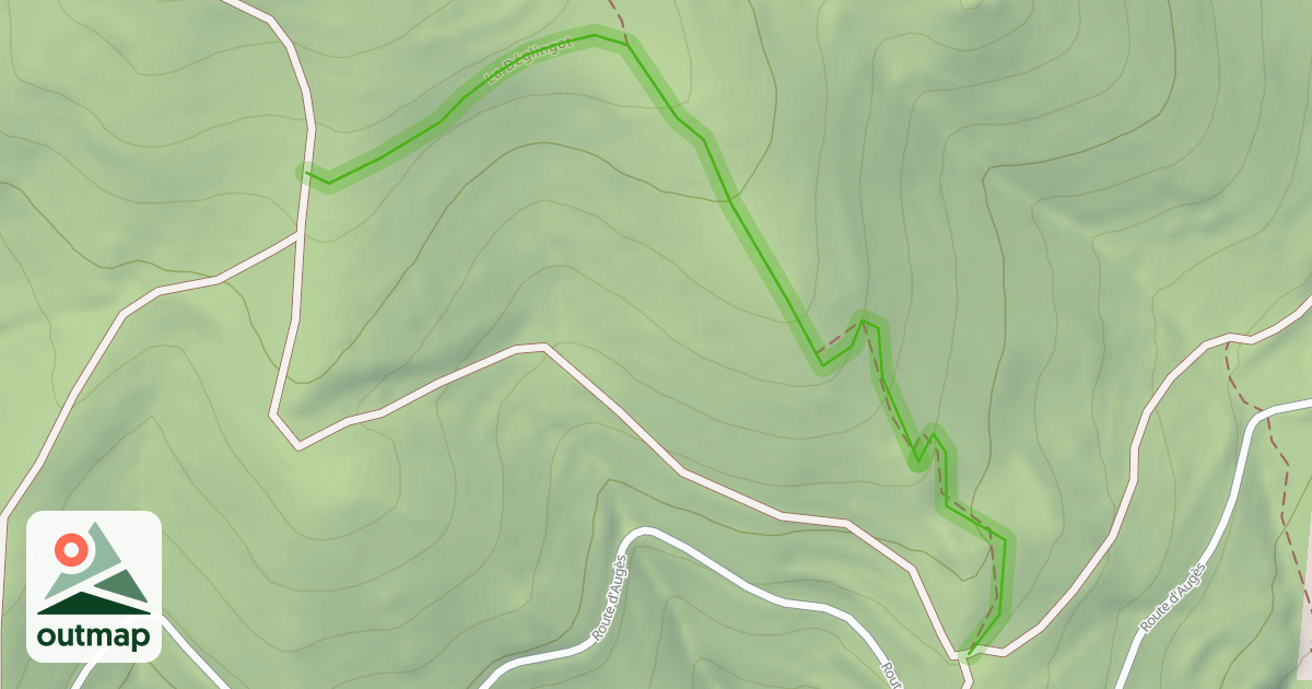 Map of La Déglingot