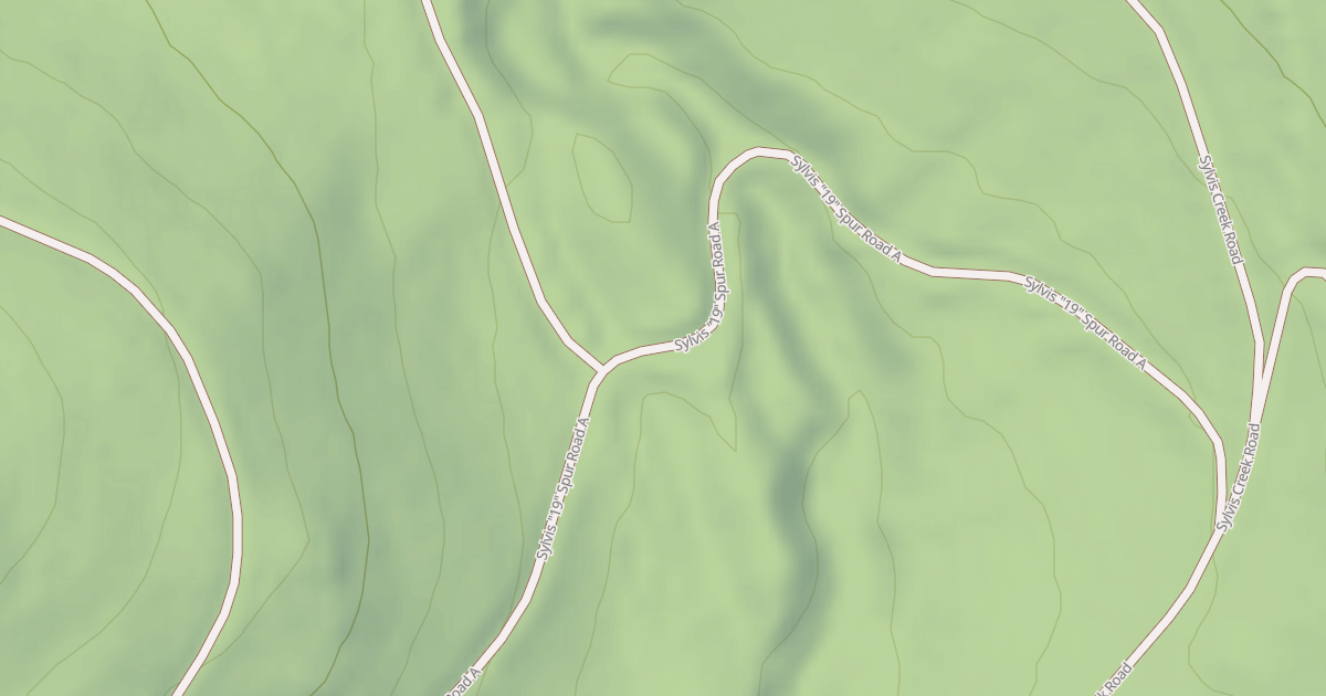Map preview of SYLVIS "19" SPUR A