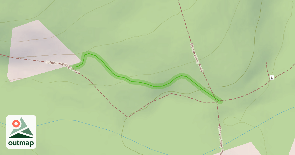 Map of 1 Mo' Hill